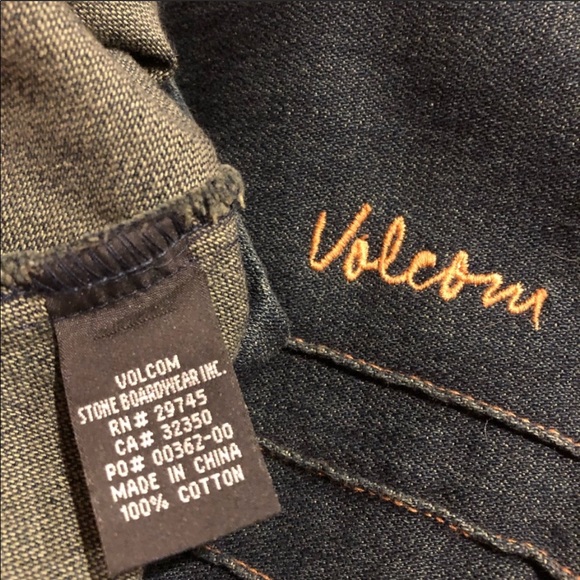 Volcom denim mini Dress, size Small NWOT - Picture 7 of 8